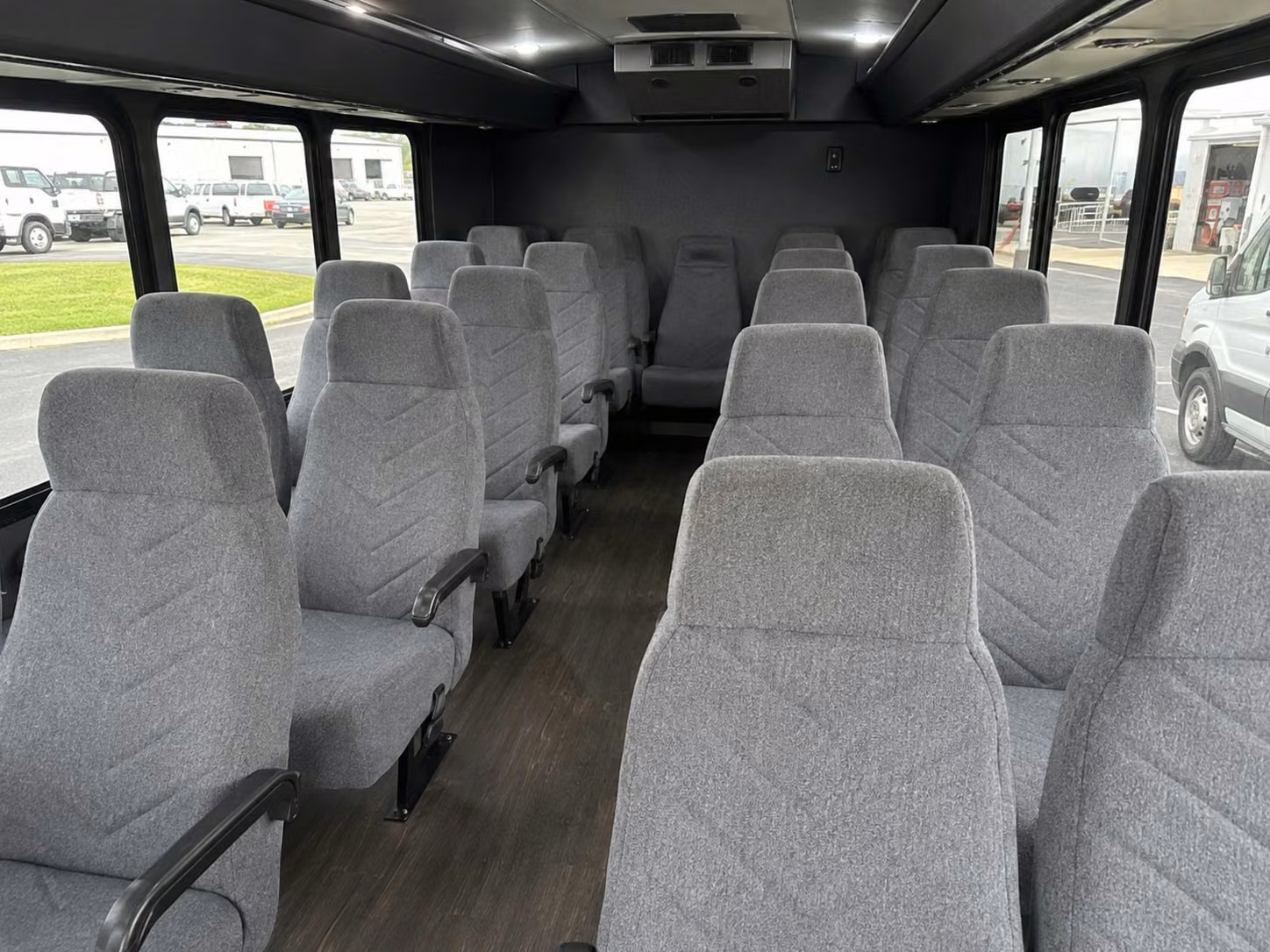 20 passenger minibus interior