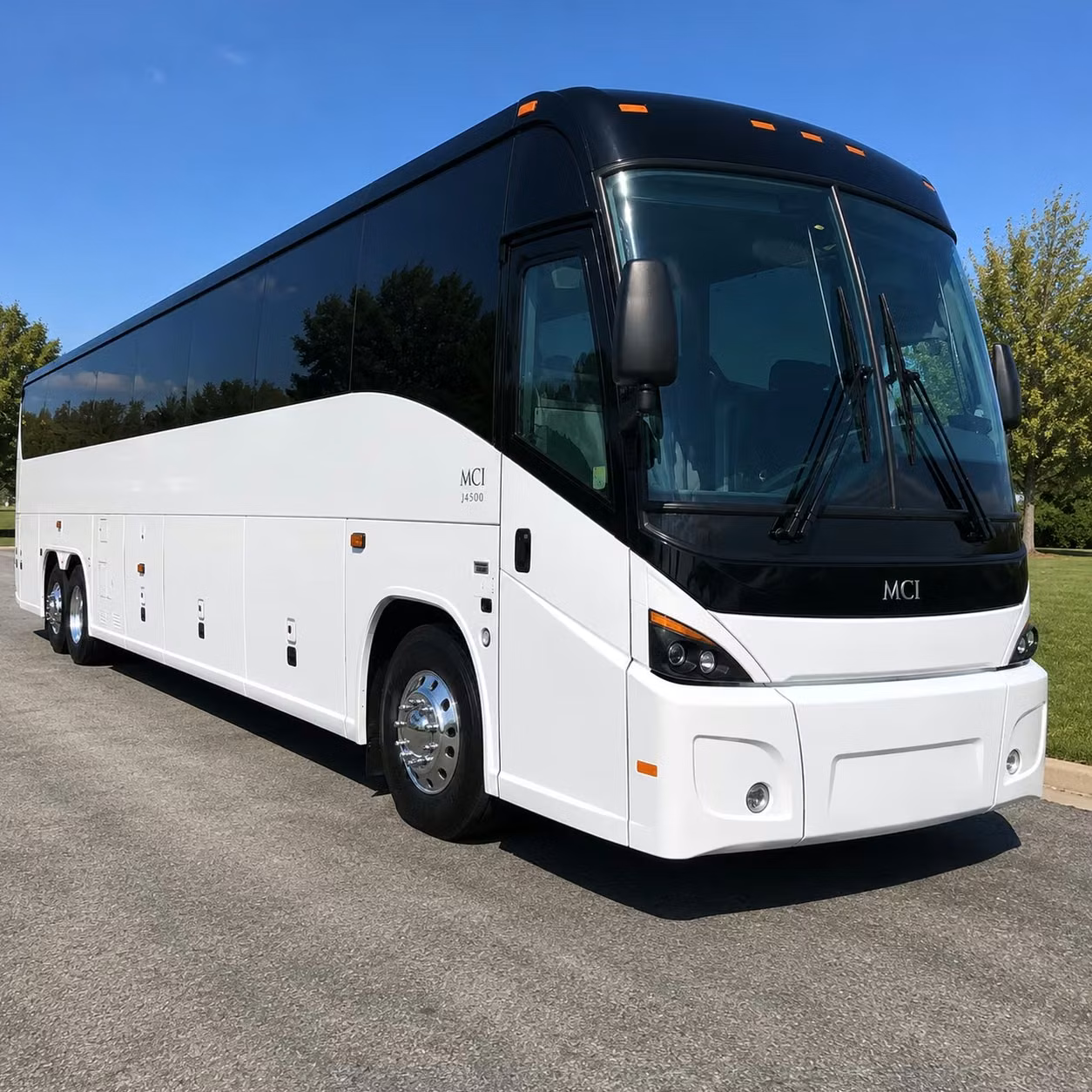 56 passenger charter bus
