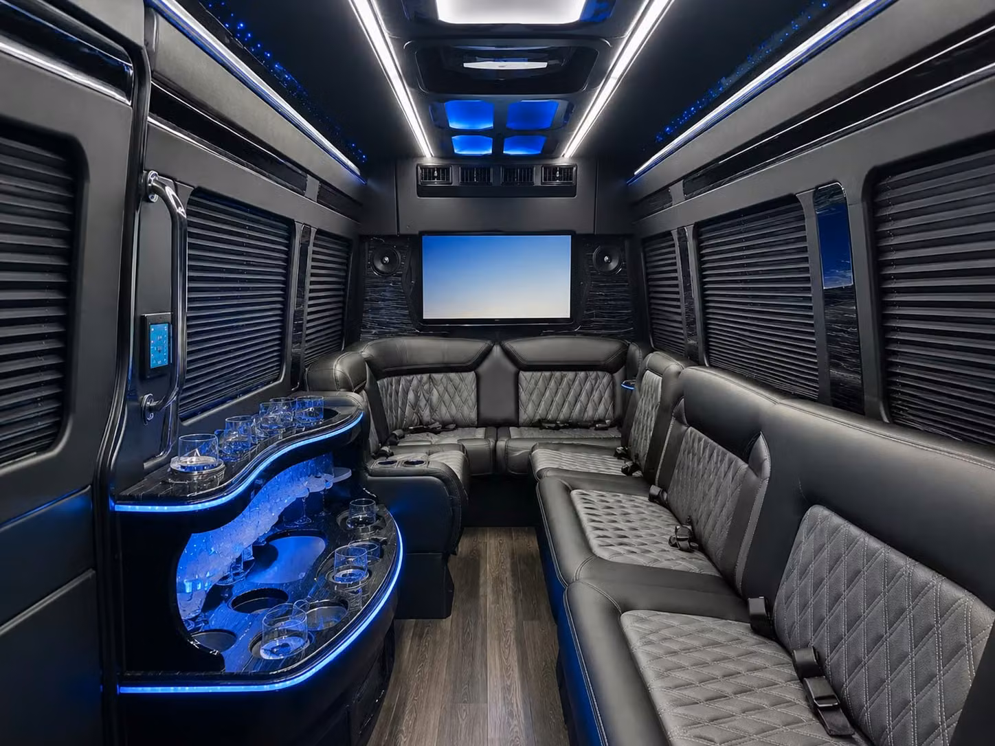 late night reception shuttles that keep the celebration safe