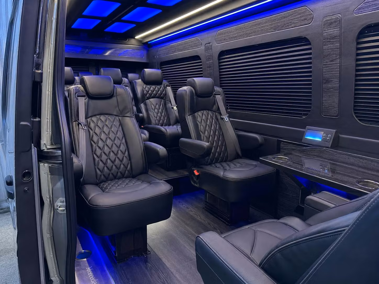 sprinter van transportation for groups and events across el monte